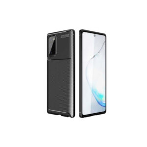 غطاء كربون فخم اسود بتصميم رائع وأنيق لحماية جهاز  Samsung Galaxy Note 20