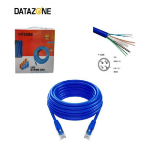 كيبل شبكة كات 6  كرتون طول20 متر أزرق