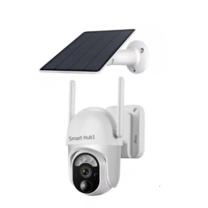 كاميرا مراقبة بالطاقة الشمسية لاسلكية بدقة 4 ميجا- متحركة 360 درجة - بالواي فاي